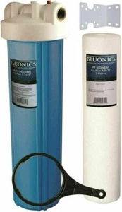 Bluonics 4.5 x 20" Housing Whole House Water Filter with 5 Micron Sediment - Picture 1 of 11