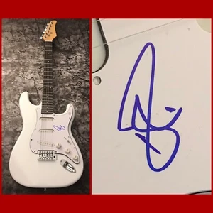 GFA Cheap Trick Legend ROBIN ZANDER Signed Red Electric Guitar PROOF R5 COA - Bild 1 von 7