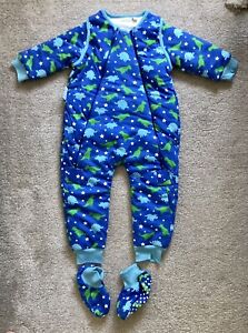 Brand New JoJo Maman Bebe Sleep Snuggler 18-24 Months 2.5 Tog - Dinosaur Print