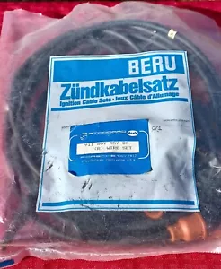 Vintage PORSCHE 911 BERU Ignition Wire Set 1969-1977 Germany Bakelite Never Used - Picture 1 of 13