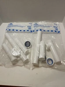 Dearborn P9100B 1-1/2" Plastic Disposer Disposal Kit White Sealed 2 Pkg - Picture 1 of 3