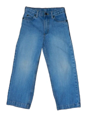 JEANS CHEROKEE NIÑOS CINTURA AJUSTABLE SUELTOS AZULES, talla 7 Foto 1 de 4