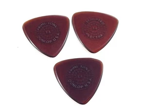 Dunlop Guitar Picks 3 Pack Primetone Small Tri Hand Sculpted Grip 1.3mm - Picture 1 of 6