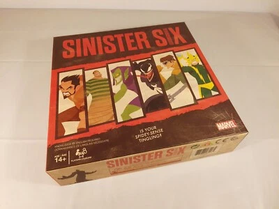 Sinister Six Boardgame  Marvel New & Sealed Spin Master Games - Image 1 of 3