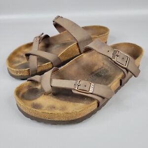 Birkenstock Mayari Brown Thong Toe Sandals Women’s US Size 8 / 39 