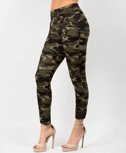 New Army Camo Print SUPER SOFT STRETCH Legging Trousers PLUS Size 5-6XL 20-22-24 - Picture 1 of 3