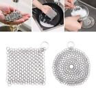 Reusable Kitchen Chainmail Scrubber Cast Iron Cleaner Chain  for Cleaning