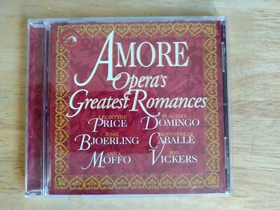 Opera Compilation Music CD - Amore: Opera's Greatest Romances ft Various Artists Foto 1 de 4