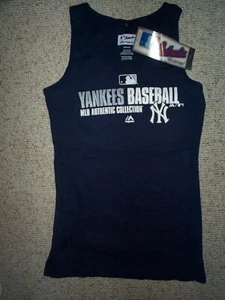 ($20) New York NY Yankees mlb Baseball Jersey Shirt Youth *GIRLS* (m-med-medium) - Picture 1 of 4