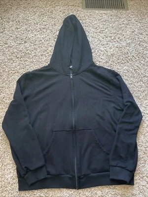 EDDIE BAUER Mujer Sudadera con Capucha Cremallera Completa Sudadera con Capucha Negra Talla Mediana M Foto 1 de 4