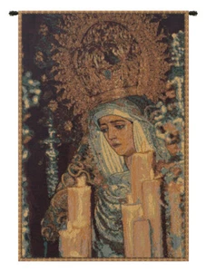 St. Seville Italian Tapestry Wall Art Hanging For Home Decor (New) 19x12 inch - Picture 1 of 5