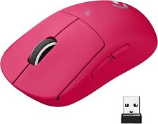 Logitech G PRO SUPERLIGHT Wireless Gaming Mouse, Ultra Lightweight 63 Magenta
