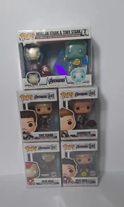 Pop!Vinyl ENDGAME (467, 580, 449, 466) and Morgan and Tony Stark 2 pck SET - Picture 1 of 7