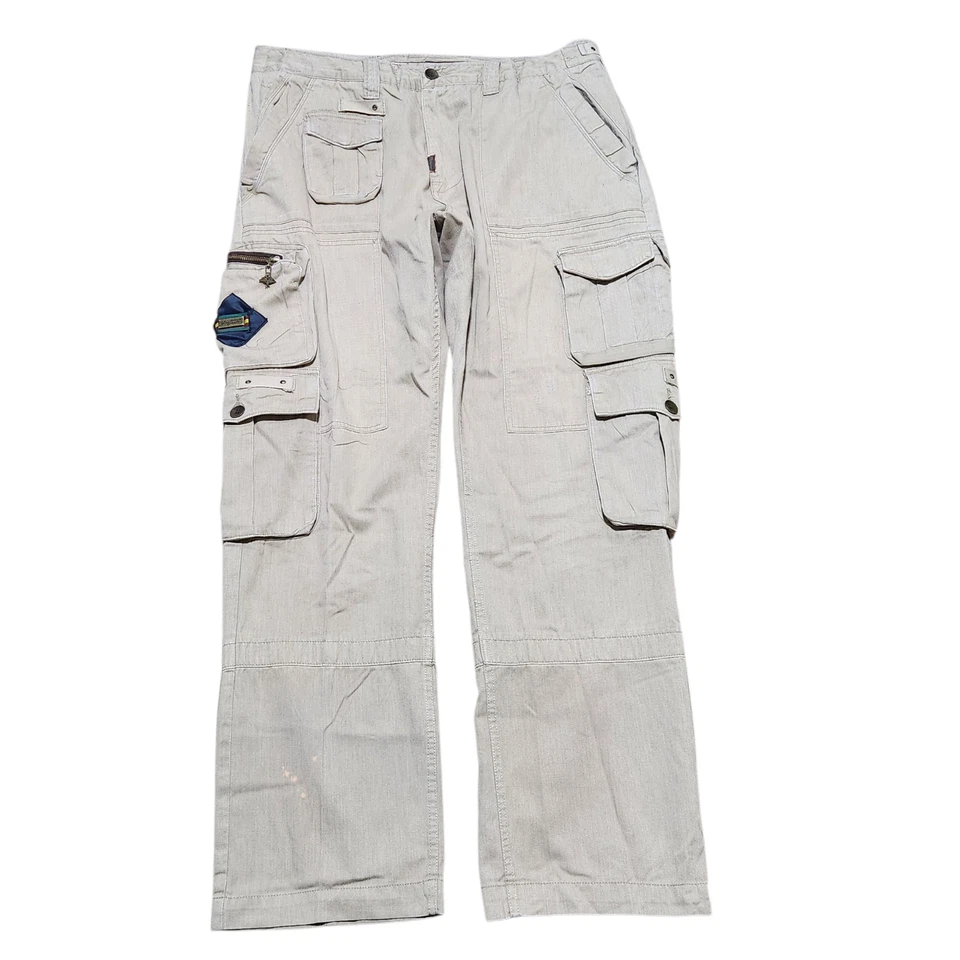Lifted Research Group LRG Cargo Pants 36x32 Men Streetwear Pockets Lifestyle - Image 1 of 4