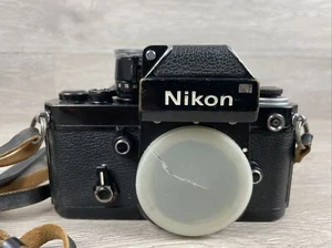 Nikon F2 Photomic A fotocamera reflex pellicola 35 mm nera dal Giappone - Foto 1 di 10
