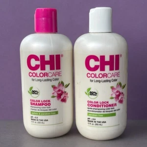 CHI Color Care Color Lock Shampoo & Conditioner 12oz - Hair Care Set - Picture 1 of 1