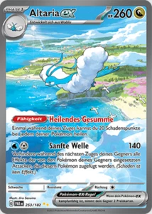Pokemon Altaria ex Alt Art 253/182 Paradoxrift Near Mint deutsch - Picture 1 of 1