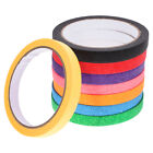  8 Rolls Masking Tape Colored Paper Tape Car Painting Masking Tape Craft Tape