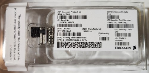 Ericsson RDH 102 70/1 10G Base LR SFP Transceiver Module | eBay
