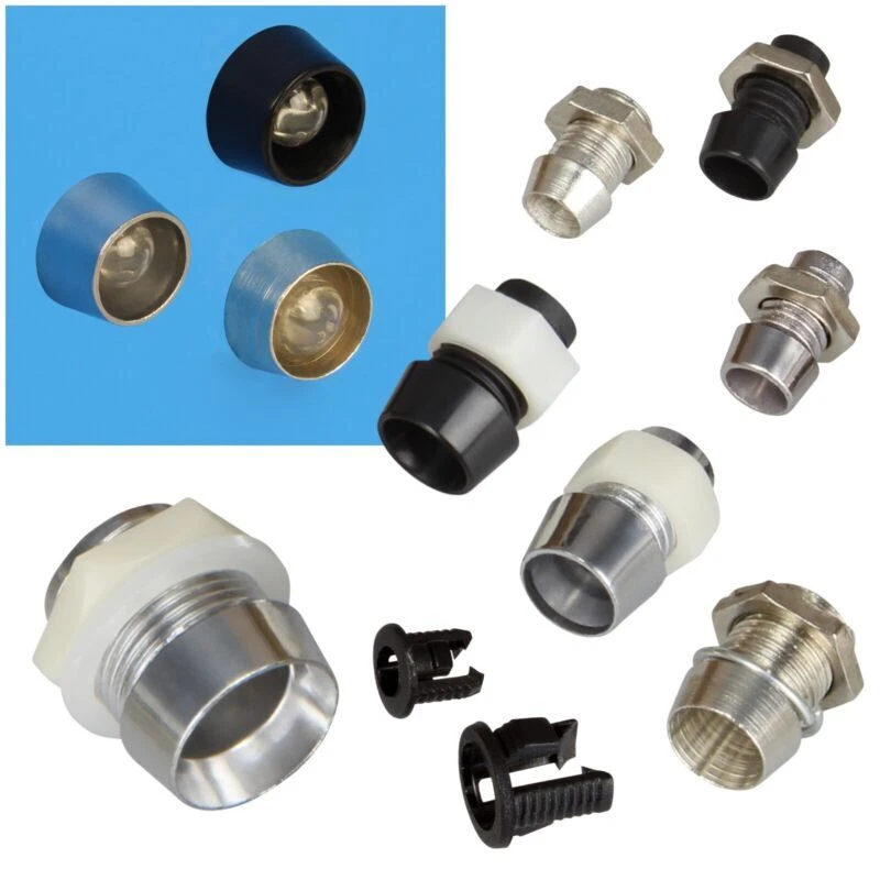 Led-Fassung Halterung Montagering Sockel Schraube Einbau-Fassungen Leuchtdiode - Bild 1 von 1