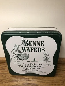 Benne Wafers - Byrd Cookie Co. Collectible Tin - Picture 1 of 8