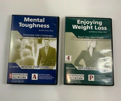 Enjoying Weight Loss 4 CD Set Plus Mental Toughness CD - The Hypnosis Network - image 1 of 4