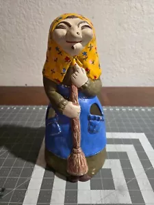 Decorazione statuina porta utensili strega cucina vintage - Foto 1 di 8