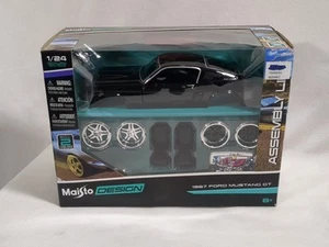 Maisto Assembly Line 1967 Ford Mustang GT 1:24 Scale Diecast Model Kit 39094 - Picture 1 of 7