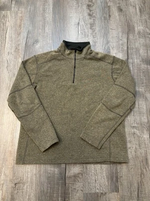 Kuhl Men’s Revel 1/4 Zip Pull Over Fleece XL Brown Outdoor Nature B185 - Image 1 of 4