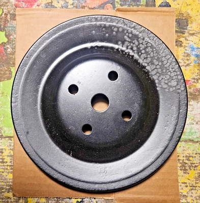 78 Cadillac Eldorado WATER PUMP PULLEY SINGLE GROOVE  (WITHOUT A.I.R)  #1609647 - Image 1 of 4