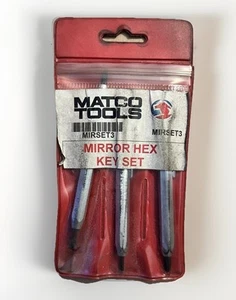 Matco Tools Mirror Hex Key Set, MIRSET3 - Picture 1 of 1