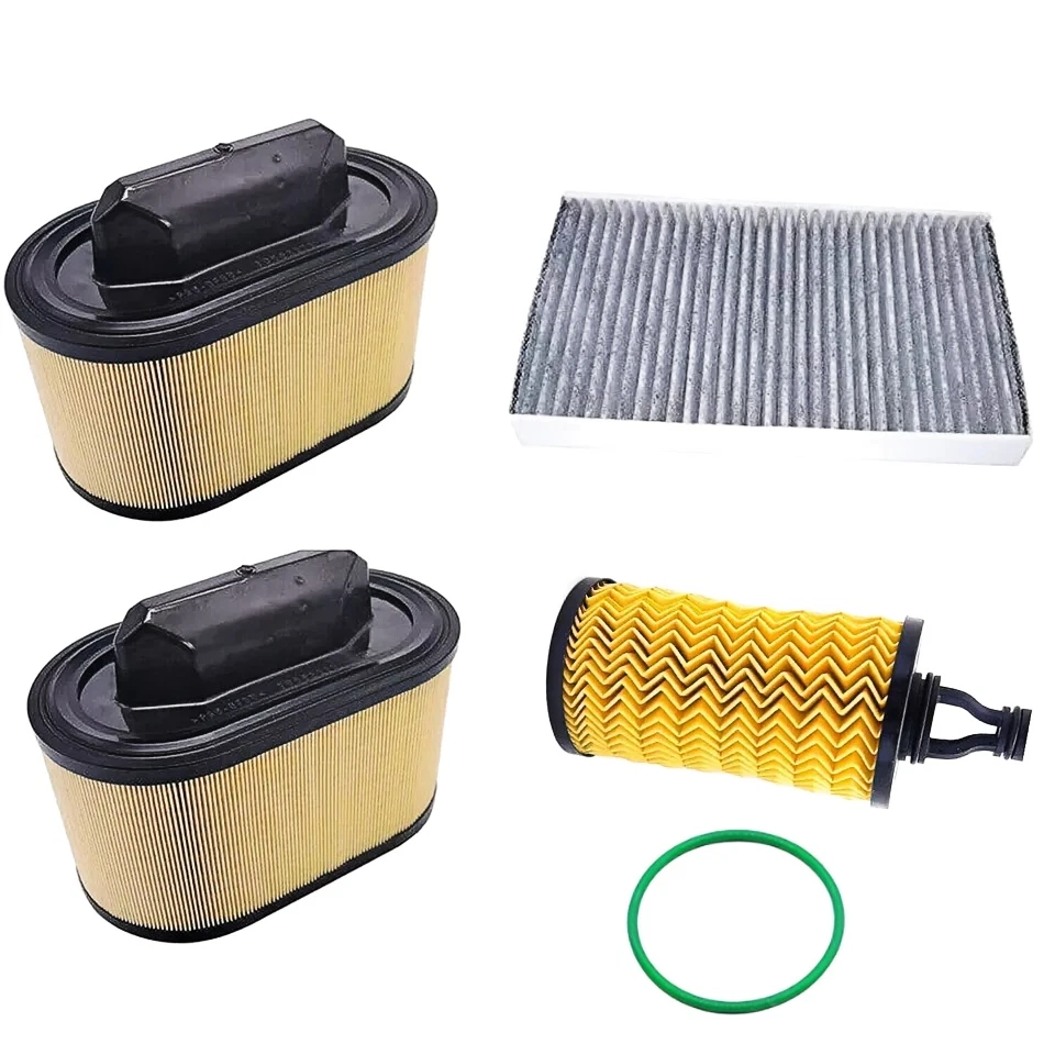 For Maserati Ghibli Levante Quattroporte V6 3.0L Air Filter Oil Cabin Filter Set Foto 1 de 4
