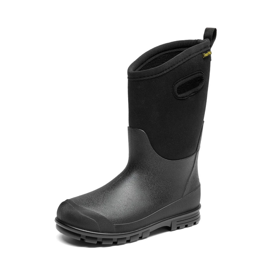 Niños Niños Impermeable Botas para Nieve Cálidas Aisladas Invierno Lluvia Barro Exterior Botas Foto 1 de 4