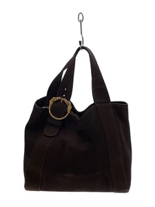 GUCCI 296877 Borsa tote in pelle marrone grande tinta unita da donna autentica buona - Foto 1 di 6