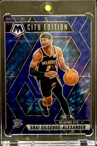 Shai Gilgeous-Alexander 2024-25 Panini Mosaic City Edition Blu #289/199 - Foto 1 di 4