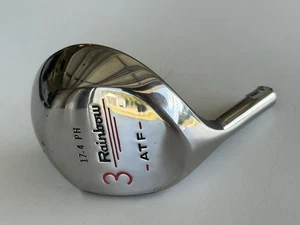 Cabeza de palo de golf de madera ATF Rainbow LH 3 de colección nuevo en stock Estate Find - Imagen 1 de 7