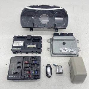 NISSAN NOTE E12 ECU KIT NEC000-818 ENGINE CONTROL 80HP 1.2 PETROL HR12DE 12-17 - Picture 1 of 18