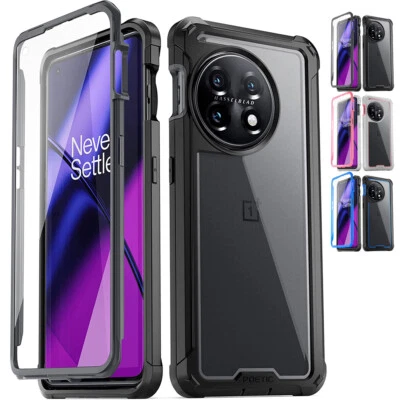 For OnePlus 13 / 12 / 10 Pro / 10T Case Poetic Built-in-Screen Shockproof Cover - Image 1 of 4