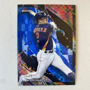 2024 Topps Finest Alex Bregman 39/75 Blue CheckerBoard Refractor - Bild 1 von 1