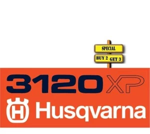 1 3120 -3120xp Limpiador de aire naranja motosierra pegatina P761 - Imagen 1 de 1