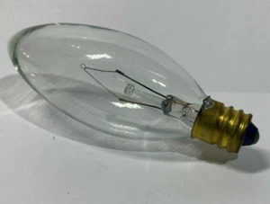 Westinghouse Lighting 0368200, 25 Watt, 130 Volt Clear Incand B9.5 Light Bulb - Picture 1 of 2