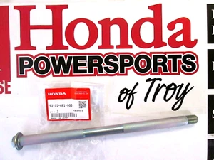 NUEVO PERNO PIVOTE BASCULANTE HONDA GENUINO FABRICANTE DE EQUIPOS ORIGINALES 2004-2014 TRX450ER/R *SIN COPIAS BARATAS - Imagen 1 de 2