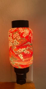 Cherry blossom Oriental Japanese Washi Night Light Lamp Candle Home Decor Gifts - Picture 1 of 7