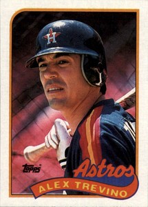 1989 Topps MLB Alex Trevino #64