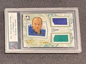 2009-10 IN THE GAME BETWEEN THE PIPES J-S GIGUERE PATCH #ED 14/20 - Picture 1 of 2