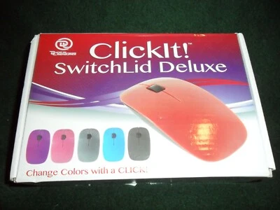 Wireless Mouse Change Colors Digital Treasures ClickIt SwitchLid Deluxe 6 Lids - Image 1 of 4