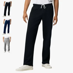 GILDAN - Jogginghose Offenem Beinabschluß Trainingshose Freizeithose bis 5XL - Picture 1 of 53