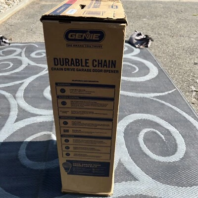 Genie 1/2 HP Durable Chain Drive Garage Door Opener 1035-VM Auto Door Opener - Image 1 of 4