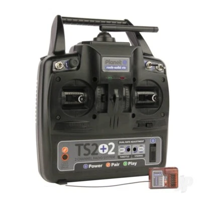 TS2+2 Planet 2 Channel 2.4GHz Stick Radio System with 2 Aux Channels - Image 1 of 4