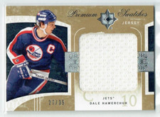 09-10 UD Upper Deck Ultimate Premium Swatches  Dale Hawerchuk  /35  Jersey